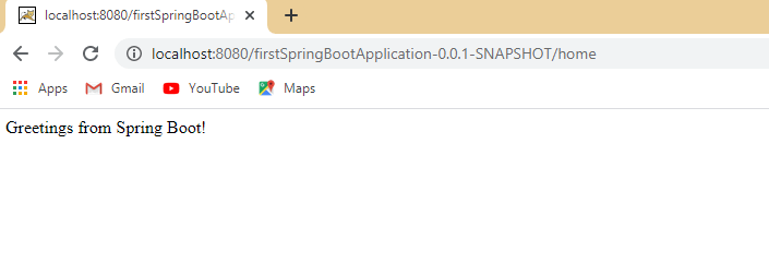 deploy spring boot application on external tomcat