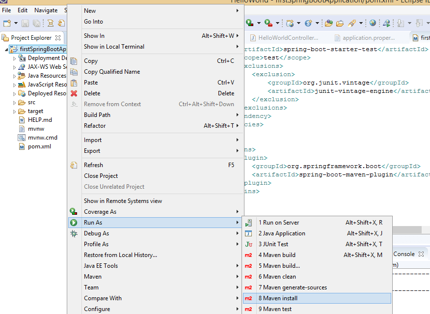 Deploy the Spring Boot Application on External Tomcat Server Deploy the Spring Boot Application on External Tomcat Server