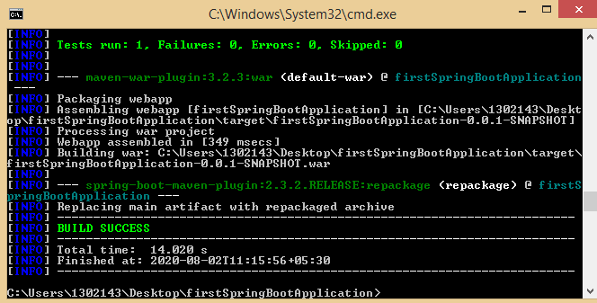 Deploy the Spring Boot Application on External Tomcat Server Deploy the Spring Boot Application on External Tomcat Server