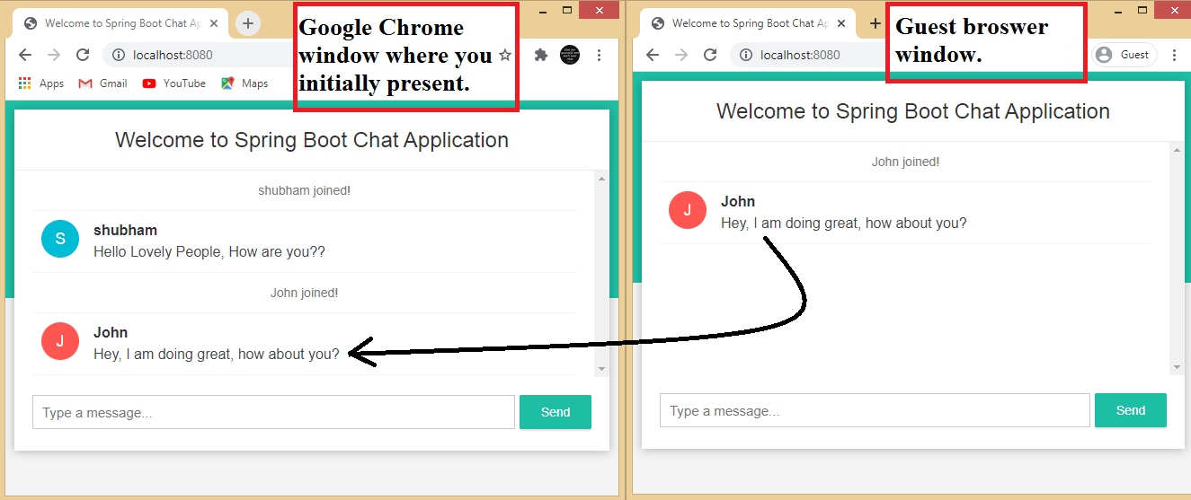 Build Spring Boot Chat Application from scratch Build Spring Boot Chat Application from scratch