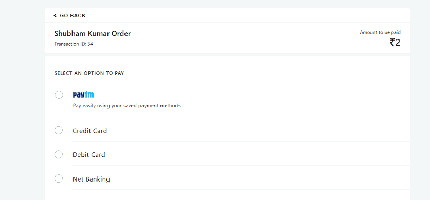 Payment Integration With Paytm in Spring Boot Application Payment Integration With Paytm in Spring Boot Application