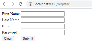 Send an activation link to email for the new user registration using Spring Boot Application